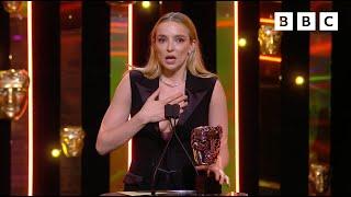 Jodie Comers dedication to carers during BAFTA speech ️  BAFTAS 2022 - BBC