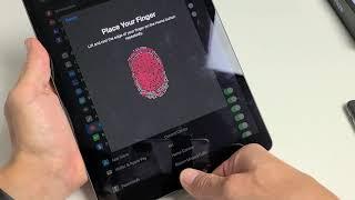 2021 iPad 9th gen How to Setup Fingerprint Password