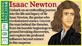 Learn English through Story ⭐ Level 3 – Isaac Newton – Graded Reader  WooEnglish