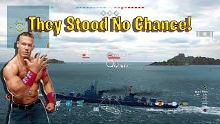 Using Invisibility to Counter Destroyers World of Warships Legends