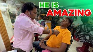 He is AMAZING in his Trade of Head Massage  Indian Massage