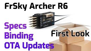 FrSky Archer R6 Receiver First Look