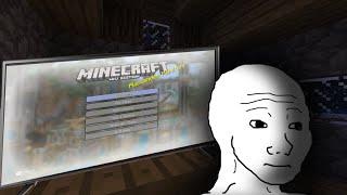 Minecraft but its the Legacy Edition