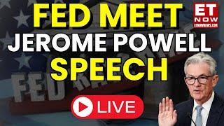 Jerome Powell Speech Live  FOMC Meeting Federal Reserve Bank Interest Rate Decision  US Market