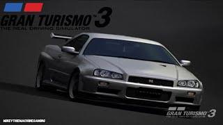Gran Turismo 3 - Nissan Skyline GT-R V-Spec II Gameplay Arcade Race 1 Super Speedway