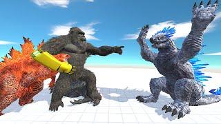 Kong Glove BEAST defeat Evolved Godzilla and Thermonuclear Godzilla then face off against Shimo