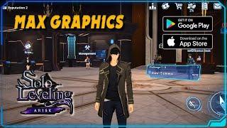 Solo Leveling Arise Gameplay Ultra Graphics Android  iOS  New Action RPG