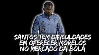 NINGUÉM QUER SANTOS TENTA SE LIVRAR DE MORELOS MAS MERCADO ESTÁ FECHADO PARA O ATACANTE VEJA