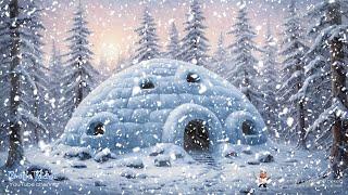 Fall Asleep Fast - Igloo In A Snow Blizzard 2 - Relaxing Ambience