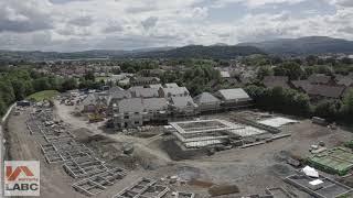 Llys Marl Llandudno Junction. Drone footage June 2019.