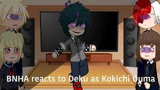 BNHA reacts to Deku as Kokichi Ouma  DanganronpaxMHA  Angst  Dekubowl