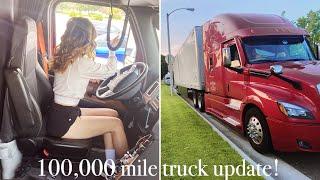 100k mile 2021 Freightliner Update  Review