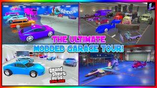 THE *BEST* GTA 5 MODDED GARAGE SHOWCASE ULTIMATE MODDED CAR TOUR OVER 1000 MODDED VEHICLES