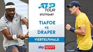 Tiafoe vs. Draper - Viertelfinale  Boss Open Stuttgart 2024  Highlights - Sky Sport Tennis