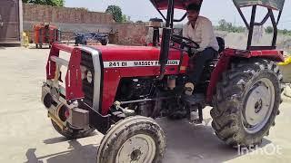 mf 241 di bikau modal  second hand tractors। Massey Mahindra and Farmtrac