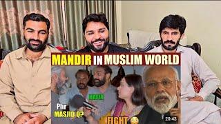 PM MODI HAS PLAN TO CONSTRUCT MANDIR IN MUSLIM WORLD  PAKISTANI PUBLIC ANGRY REACTION  ANAM SHEIKH