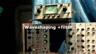 DIY Buchla 258 L-1 clone  waveshaping