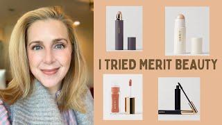 I TRIED MERIT BEAUTY.  #meritminimalist #merit beauty makeup