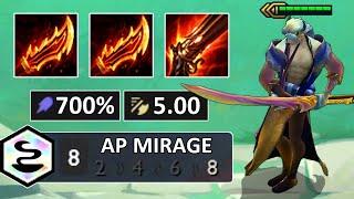 AP Mirage Yone ⭐⭐⭐ 3 Star  ATK Speed 5.0  TFT Set 7 Dragonlands