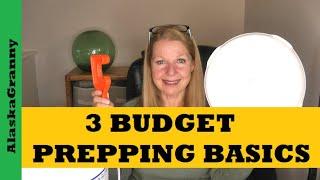 3 Budget Prepping Basics For Preppers