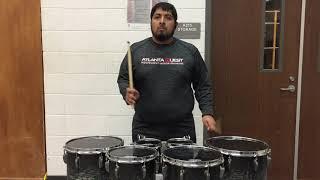 Georgia Southern University Drumline - 2019 Tenor Drum Audition Solo