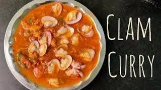 Clams curry  शिंपल्याची भाजी  mussels curry seafood