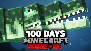 I Survived 100 Days in River Monsters Minecraft... Heres What Happened