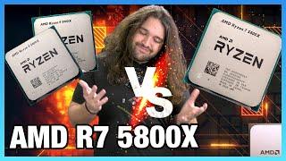 Friendly Fire AMD Ryzen 7 5800X CPU Review & Benchmarks vs. 5600X & 5900X