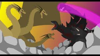 Hakaishin Godzilla vs King Ghidorah