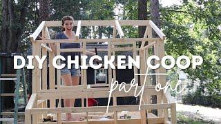 DIY CHICKEN COOP BUILD  BUILDING A CHICKEN COOP  Heart and Home Crew