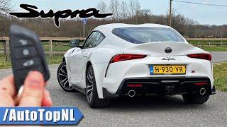 Toyota Supra A90 2.0T REVIEW on AUTOBAHN NO SPEED LIMIT by AutoTopNL