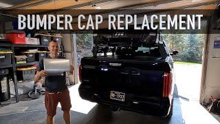 2022 Tundra Chrome Delete  Bumper Caps  How to Remove & Reinstall