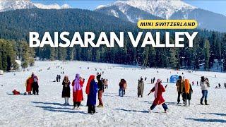 Baisaran Valley Pahalgam Kashmir  Mini Switzerland  Pahalgam Village Tour  Kashmir Tourism