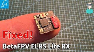 Lightest ELRS RX - BetaFPV ELRS Lite Flat Antenna RX