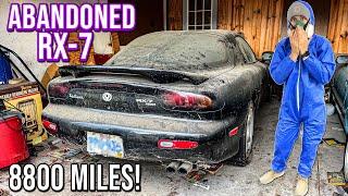 First Wash in 23 Years Barn Find FD RX-7 With 8800 Original Miles  Satisfying Restoration