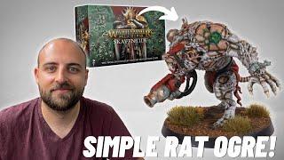 Skaventide Painting Tutorial Rat Ogre for Age of Sigmar or The Old World