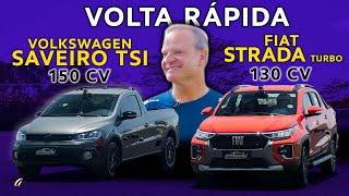 STRADA TURBO x SAVEIRO TURBO COM 1.0 TSI STAGE 1 DE 150 CV a Saveiro que a VW não fez NA VR