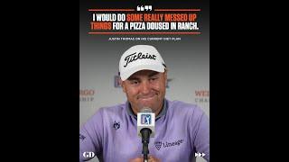 Justin Thomas talk about his new diet.