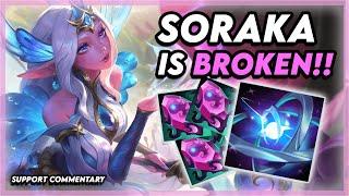 NEW SORAKA BUILD IS OP?  Learn How to Play Soraka in GOLD Elo - Masters Coach