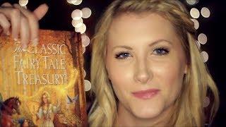 Bedtime Fairy Tales - Binaural ASMR - Soft SpokenWhisper Reading Page Turning Tapping