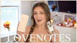 LOVENOTES by Ariana Grande VANILLA SUEDE Unboxing & First Impressions 