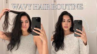 your hair doesnt suck you just have wavy hair *WAVY HAIR ROUTINE*