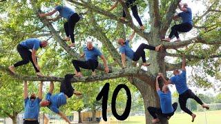 10 WAYS TO CLIMB A TREE No Equipment - Tutorials