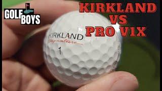 Kirkland vs Pro-V1X Golf Ball Test