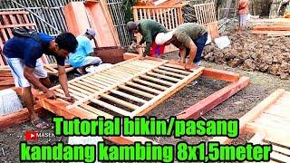 2 jam pasang kandang koloni 8x15meter siap pakai terima beres sampai Cirebon +62 882-3919-9456