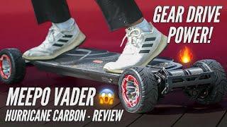 Meepo Vader Review - An even better All-Terrain Electric Skateboard Meepo Hurricane Carbon