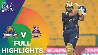 Full Highlights  Karachi Kings vs Quetta Gladiators  Match 29  HBL PSL 6  MG2T