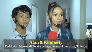 Kedekatan Afan & Kimberly di Belakang Layar Konser Launching Sinetron Terbaru C&R TV