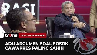 Silang Pendapat Deddy Sitorus vs Fahri Hamzah Soal Prabowo Bisa Menentukan Sendiri  tvOne