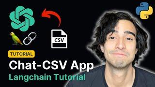 Chat with a CSV  LangChain Agents Tutorial Beginners